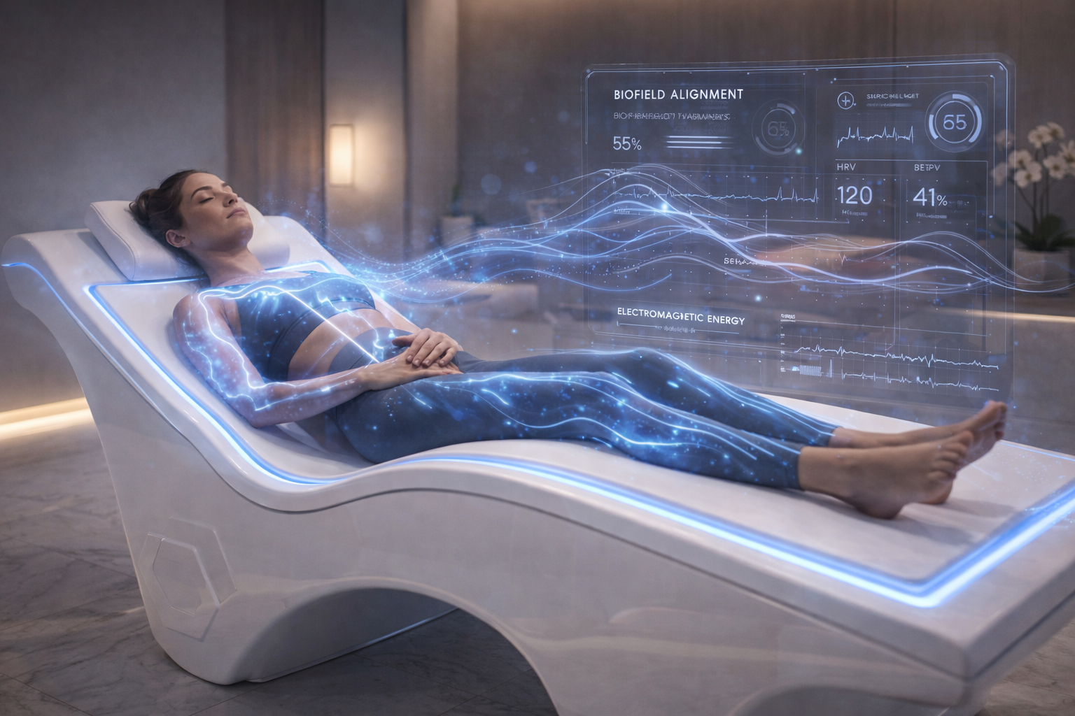 VEMI suite at a luxury wellness facility